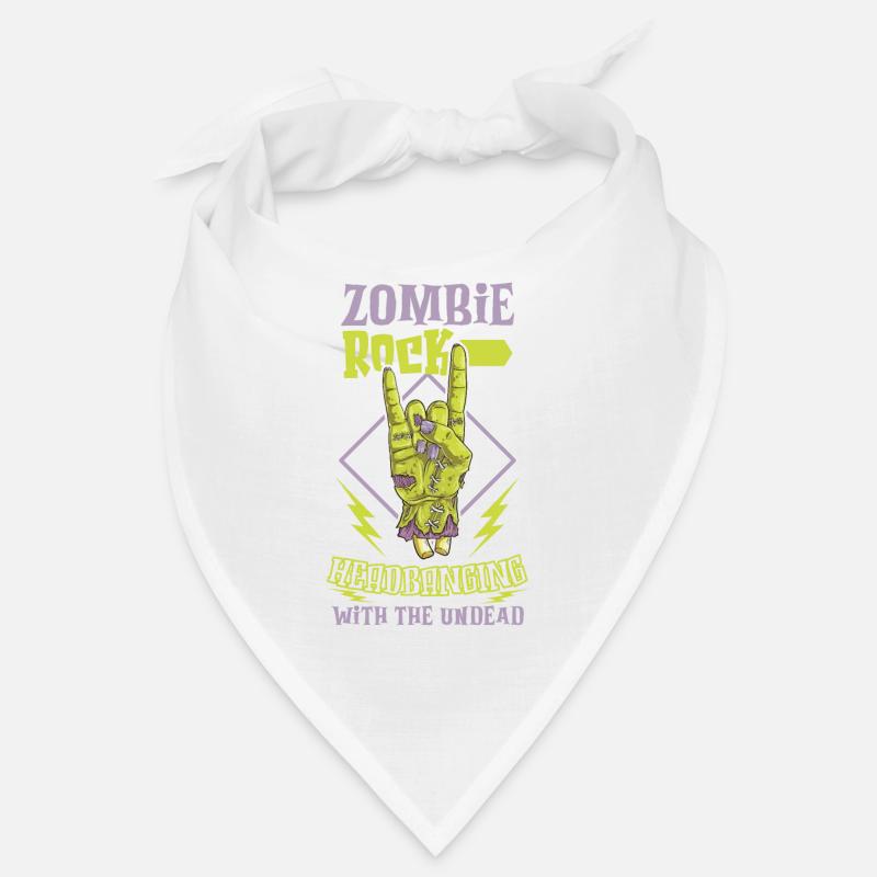 Zombie Rock'n Roll Horror Rock Headbanging Rock Bandana