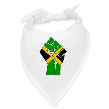 Jamaika-Flagge Jamaikanischer Country Pride Native - Bandana - Weiß - Vorne