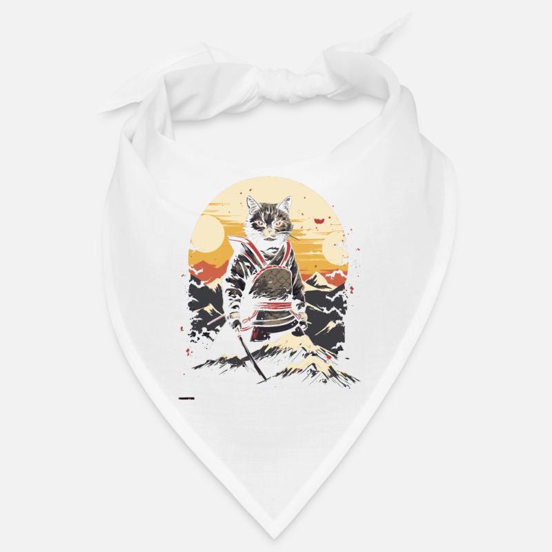 Jeu d’épée japonais Samurai Kitty Bandana