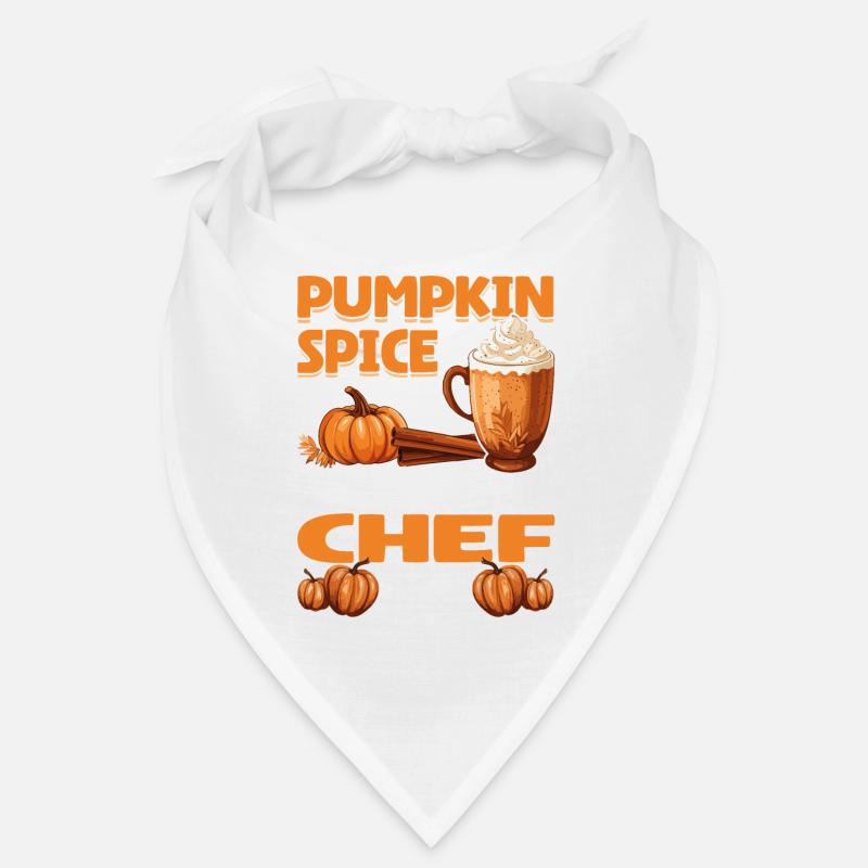 Cool Pumpkin Spice Keeps This chef Nice Halloween Bandana
