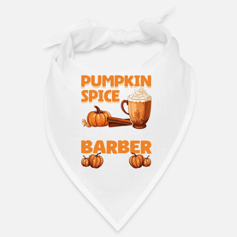 Cool Pumpkin Spice Keeps This barber Nice Bandana