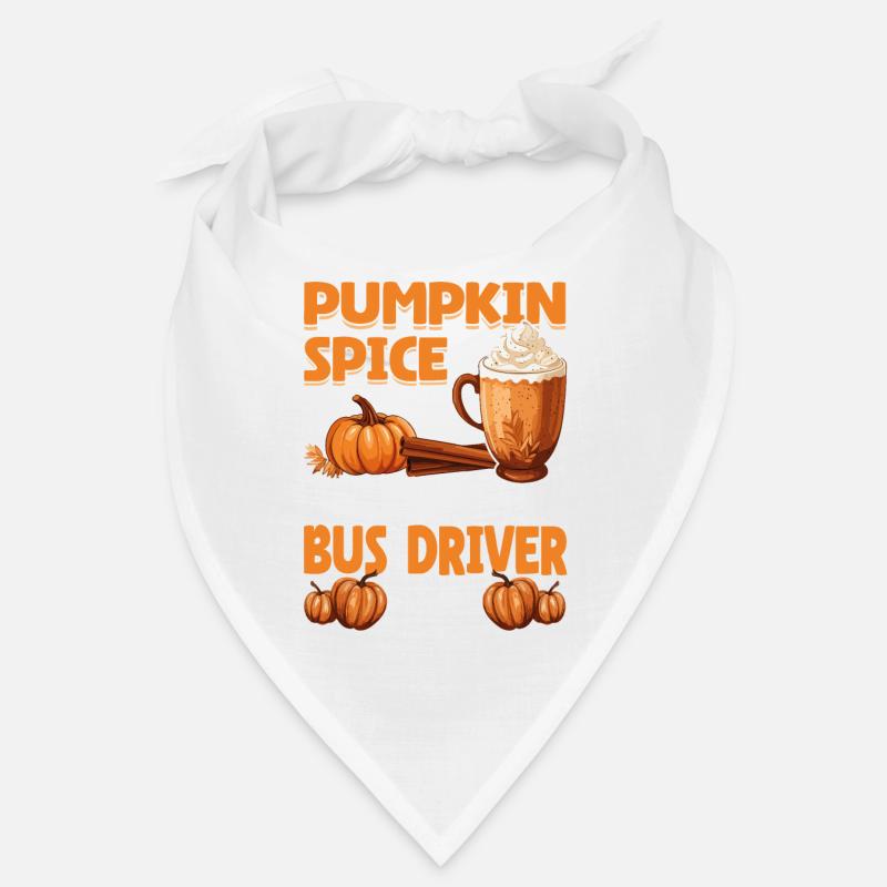 Cool Pumpkin Spice garde ce chauffeur de bus agréable Bandana