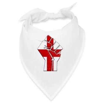 England-Flagge Englischer Landstolz Einheimische Familie - Bandana - Weiß - Vorne