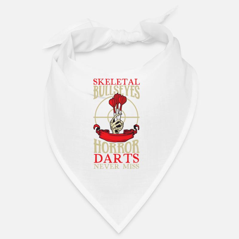 Jeu de fléchettes effrayant, joueur de fléchettes, jeu de fléchettes Bandana