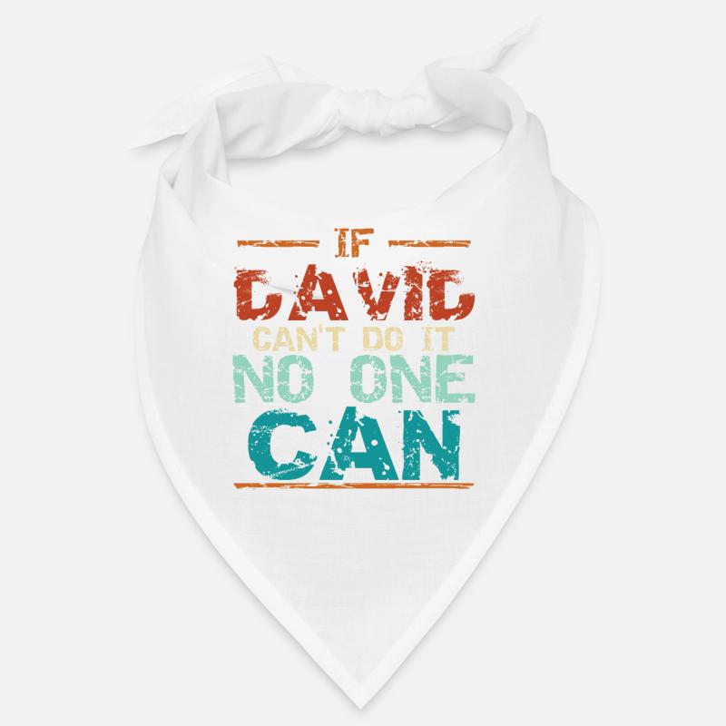 Drôle David Dave Anniversaire Bandana