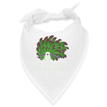Nudibranch Nacktkiemer Nacktschnecken - Bandana - Weiß - Vorne