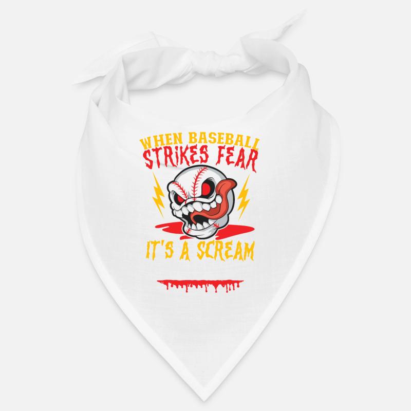 Horror Baseball Gruseliger Baseball Spooky Bandana