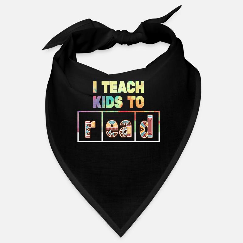 I Teach Kids To Read Science Teachers Reading Bandana