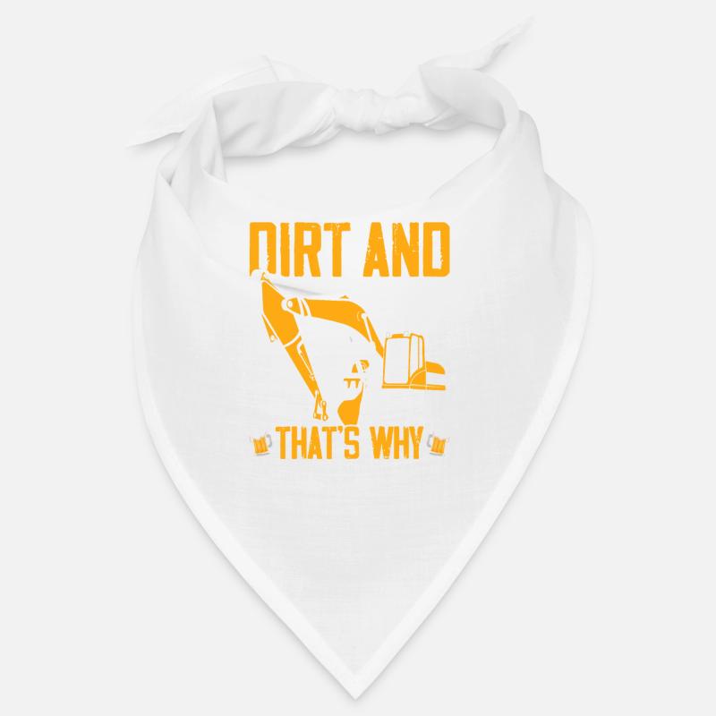 Funny excavator operator HEO Bandana