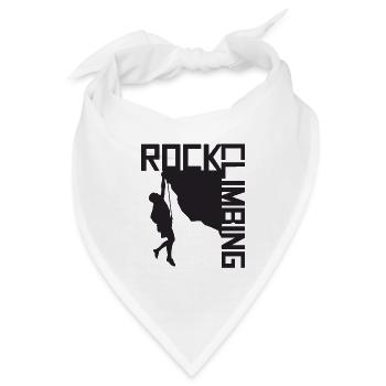 Rock Climbing - Bandana - Weiß - Vorne