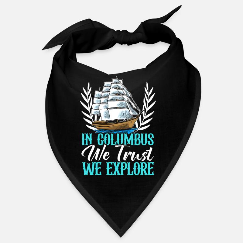 We trust in Columbus and explore the Columb Bandana