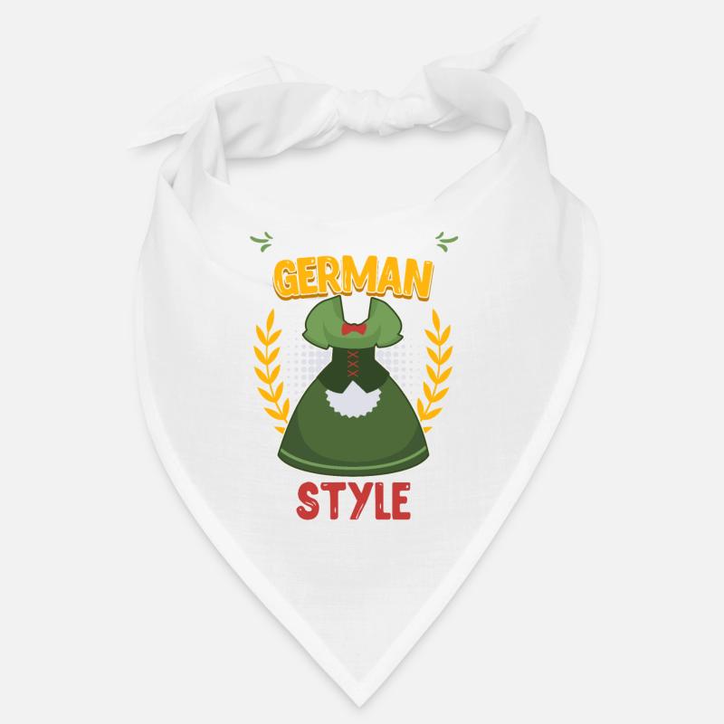 Dirndl Shirt Authentic German Style Trachten Bandana