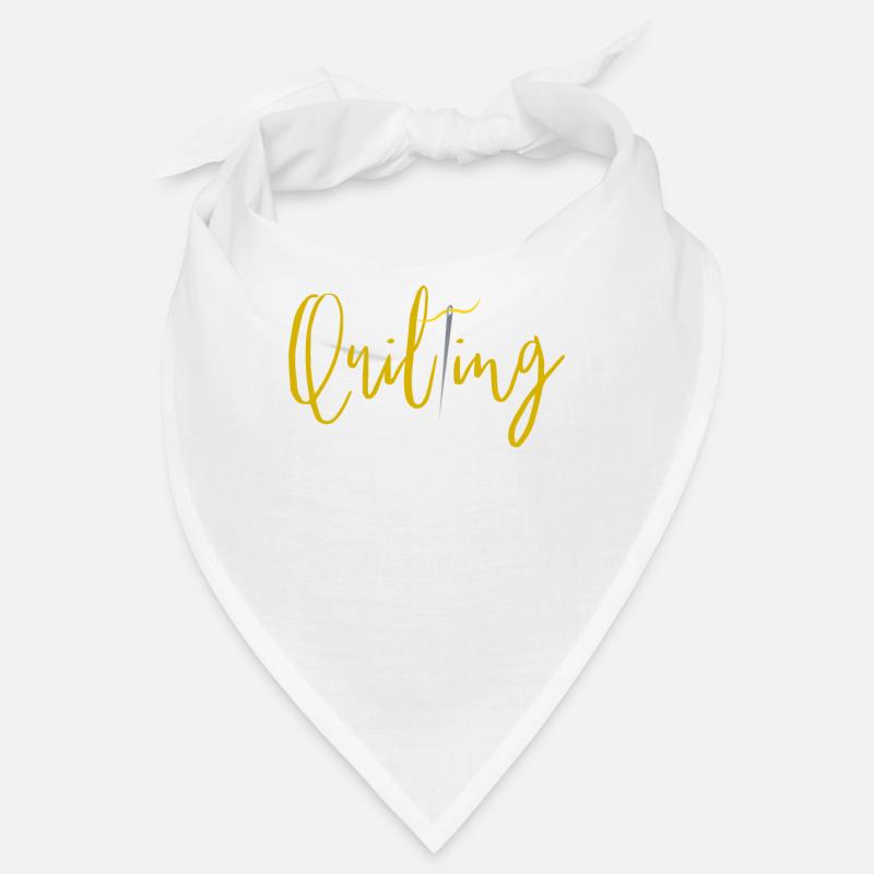 Quilting Skills Loading Funny Sewing Machine Bandana