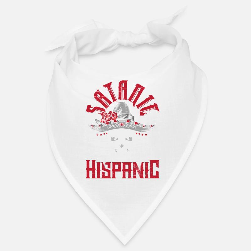 Satanic Hispanic Pentagram Mexican Occult Baphomet Bandana