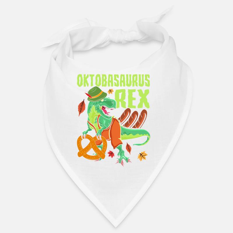 Oktobasaurus Rex Dinosaurier Brezel Bandana
