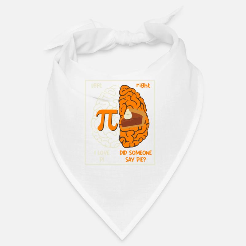 Left I love pi Right Someone said cake math Bandana