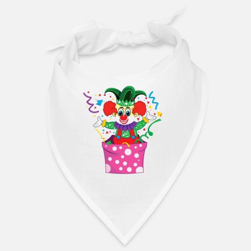 Carnaval Clown Bouffon Cirque Mignon Bandana