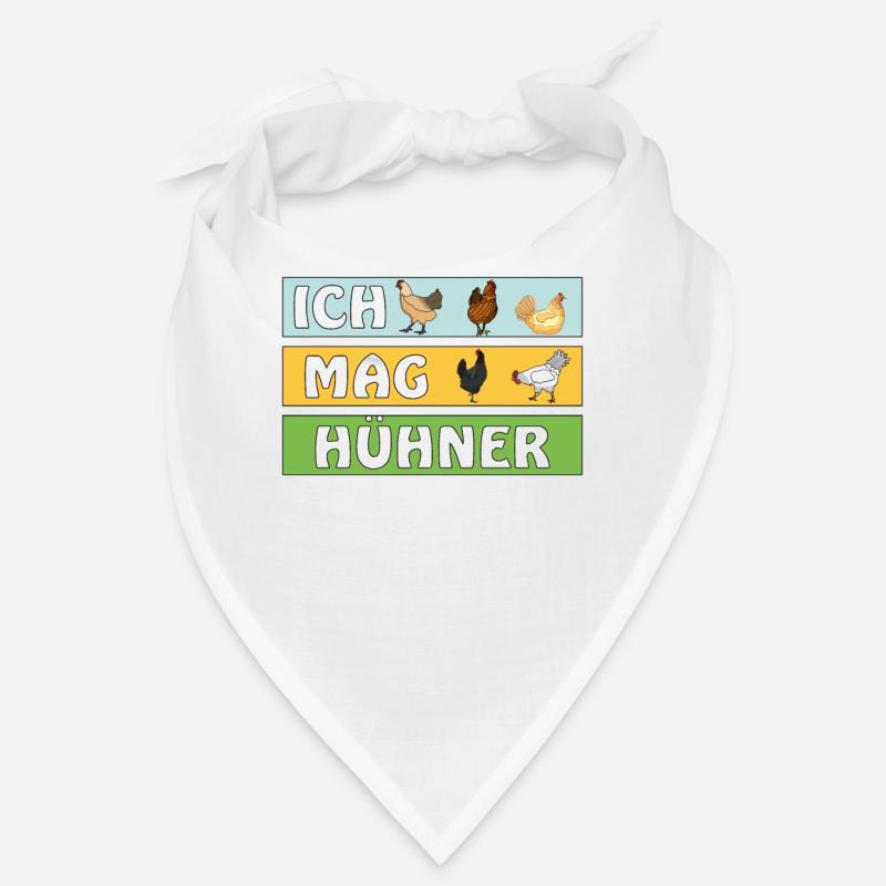 ICH MAG HÜHNER Bandana