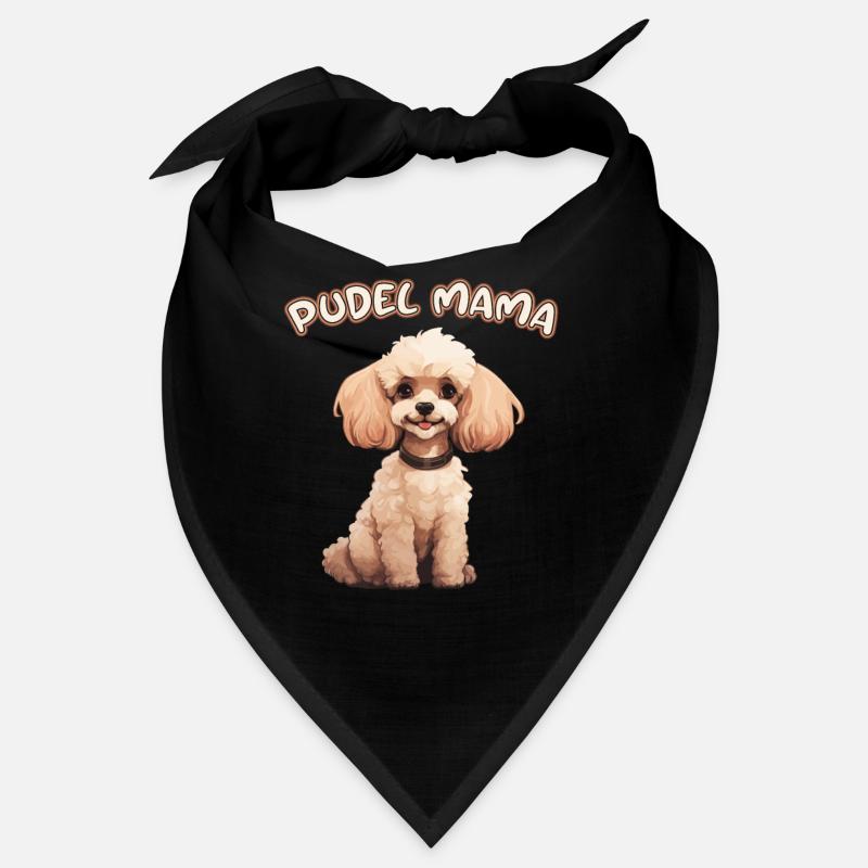 Dog Lovers - Dog Breed Poodle - Poodle Mom Bandana