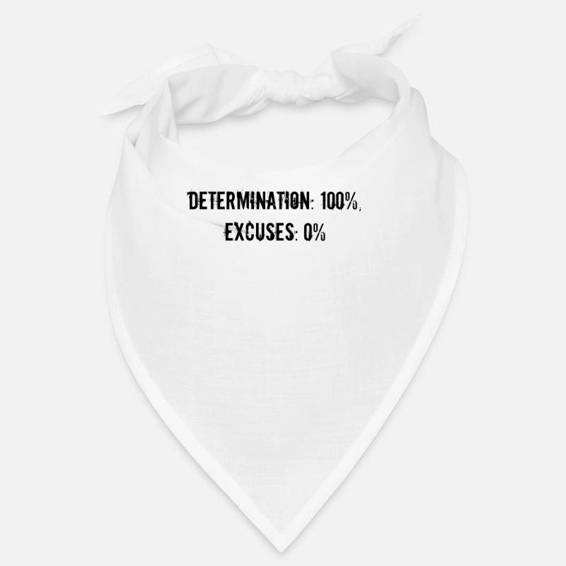Aptitude - Détermination: 100%, excuses: 0% Bandana