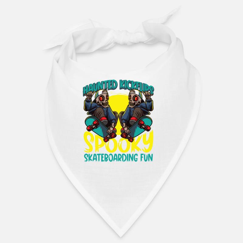 Horror Skateboarder Halloween Skateboard Geschenk Bandana