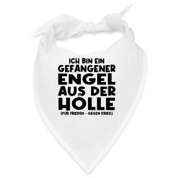 Gefallener Engel aus der Hölle - Bandana - Weiß - Vorne