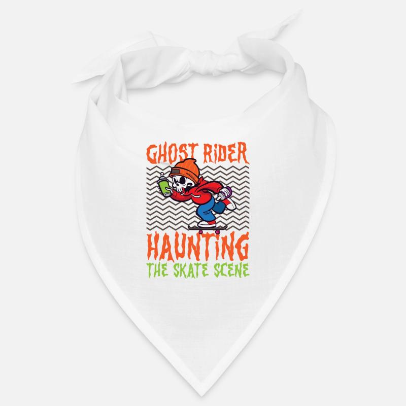 Horror Skateboarder Halloween Skateboard Geschenk Bandana
