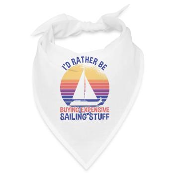 Buy Expensive Sailing Stuff - Bandana - Weiß - Vorne
