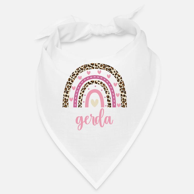 Gerda Regenbogen Name Geburtstag Gerda Bandana