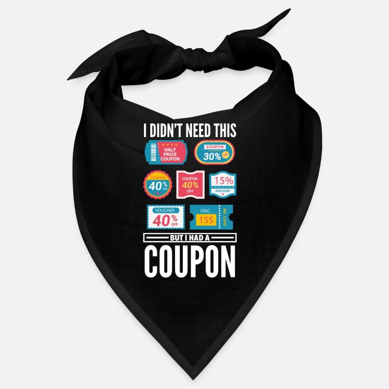Lustiges Extrem Couponing Coupon Geschenk Bandana