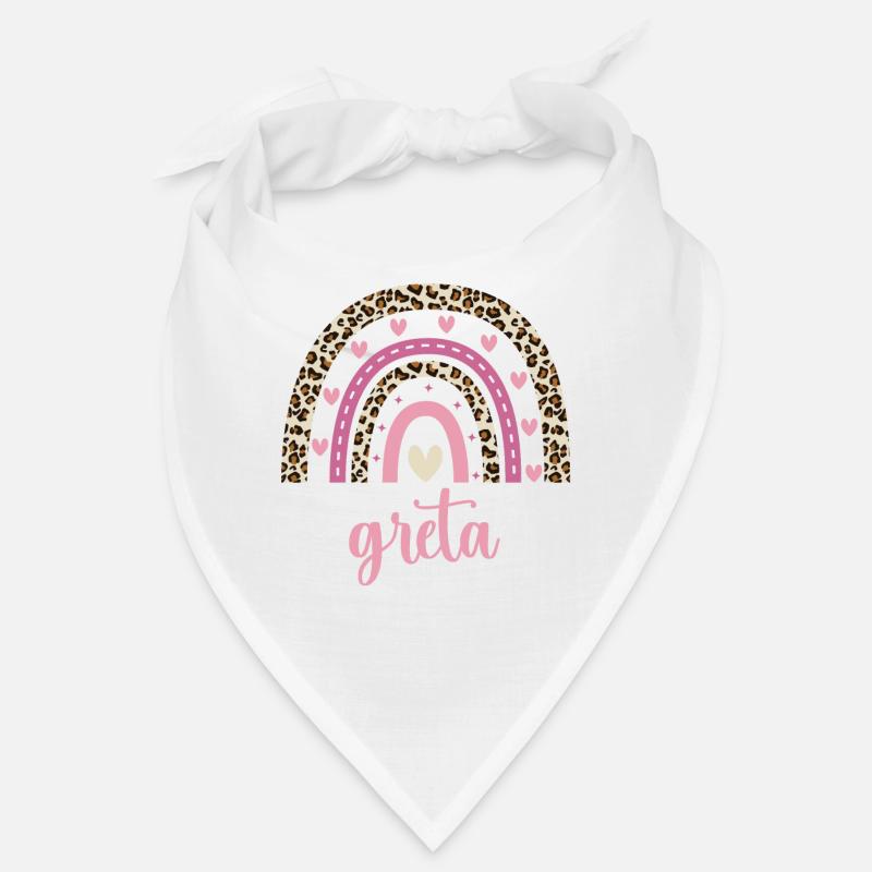 Greta Regenbogen Name Geburtstag Greta Bandana