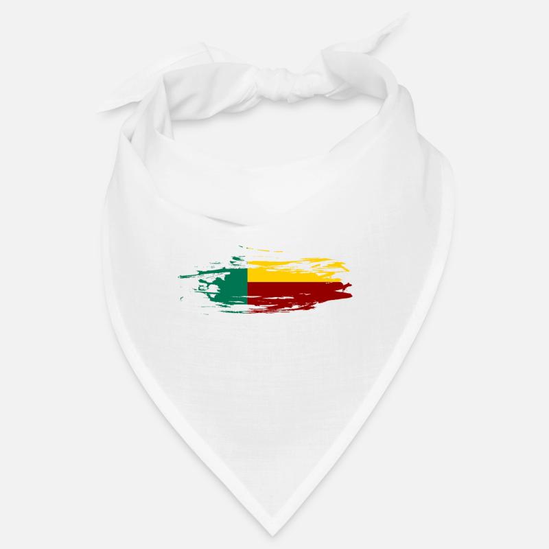 Bénin - Bandana - blanc