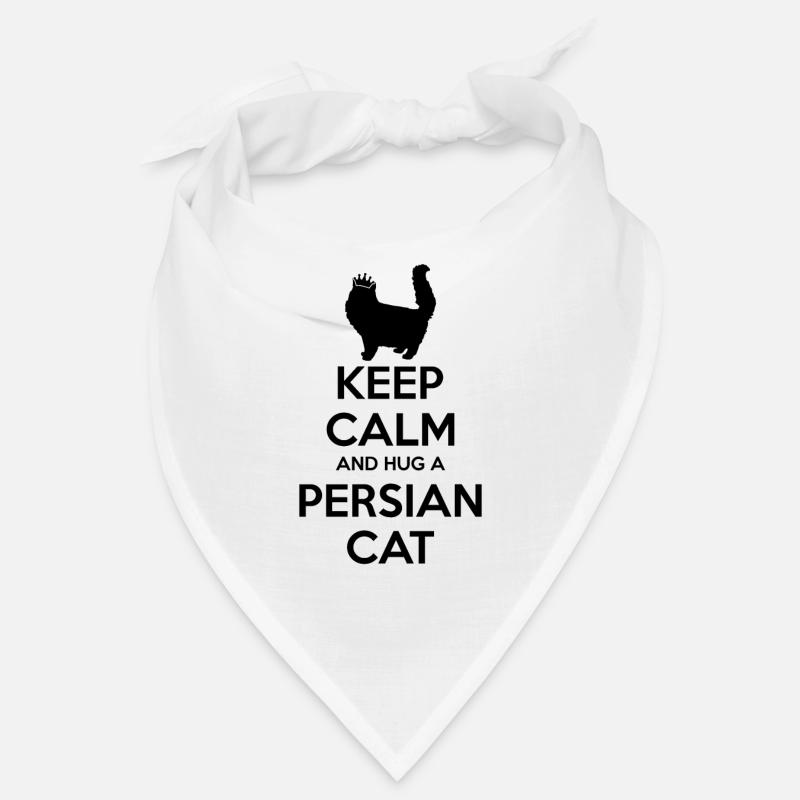 Keep Calm - Chat persan maman père Bandana