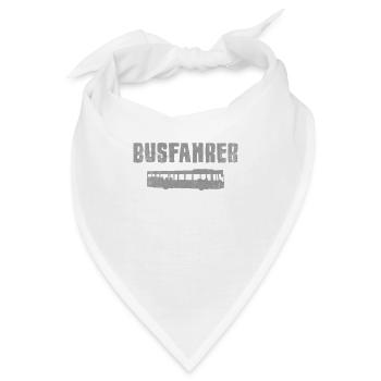 Busfahrer - Bandana - Weiß - Vorne