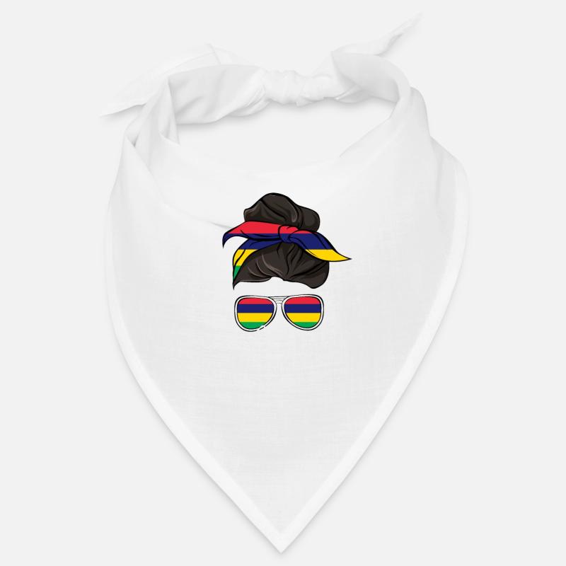 Mauritius - Bandana - Weiß