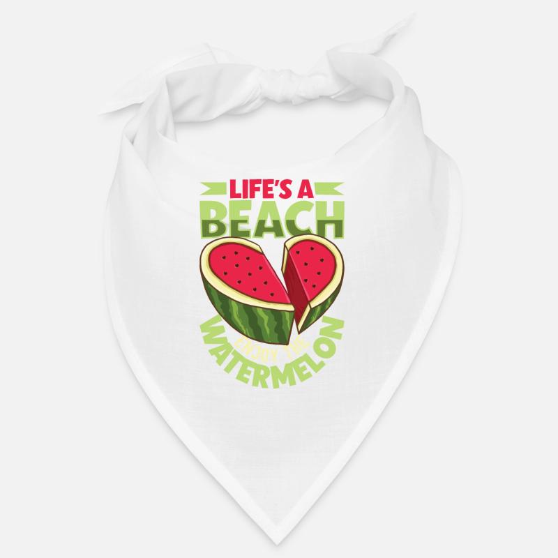 Pastèque Funny Fruit Drôle de dicton Bandana