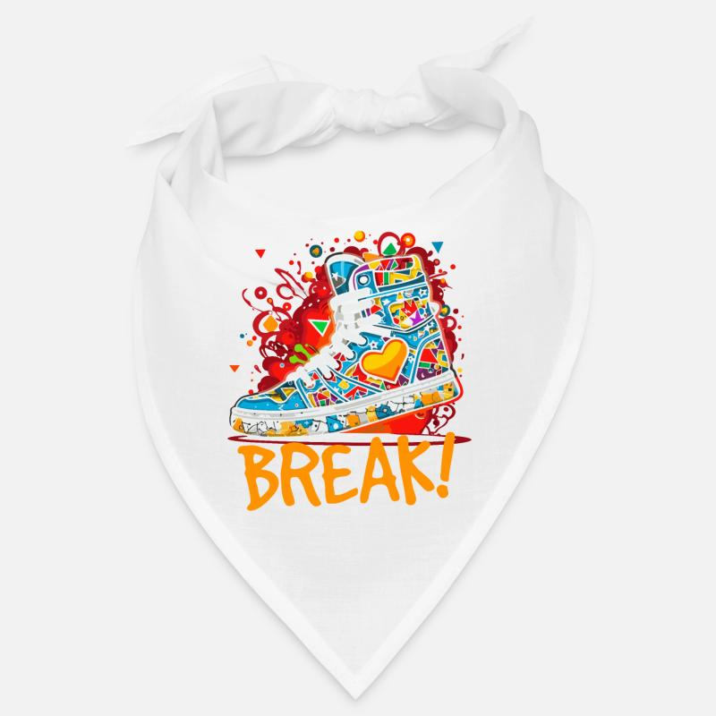Breakdance Love : Baskets en forme de cœur Bandana