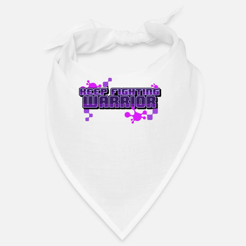 Keep Fighting Warrior Y2K Aesthetic Retro 2000s 8 Bandana