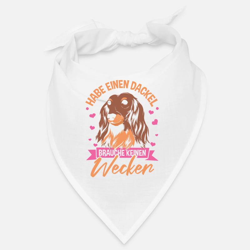 Hundebesitzer Dackel Gassi Bandana