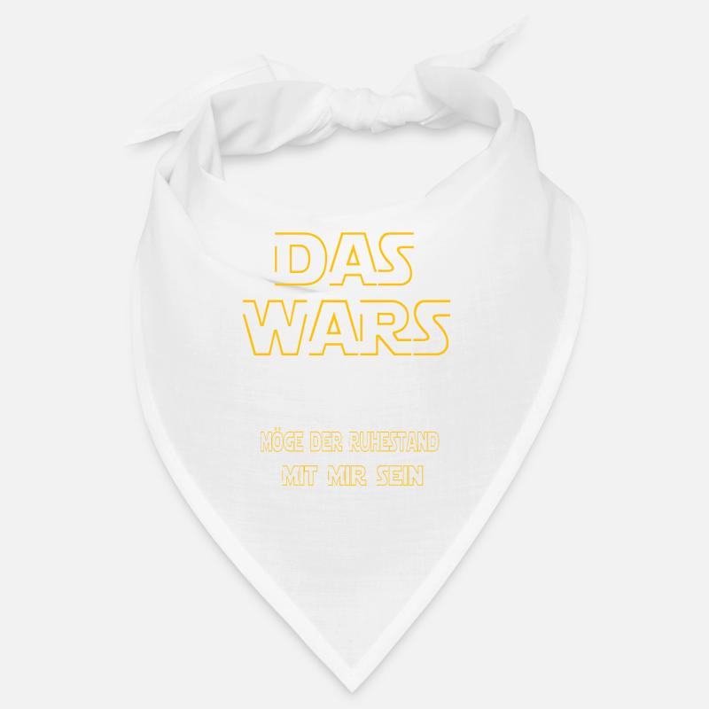 Rente Landschaftsbauer Rente Geschenk - Bandana - Weiß