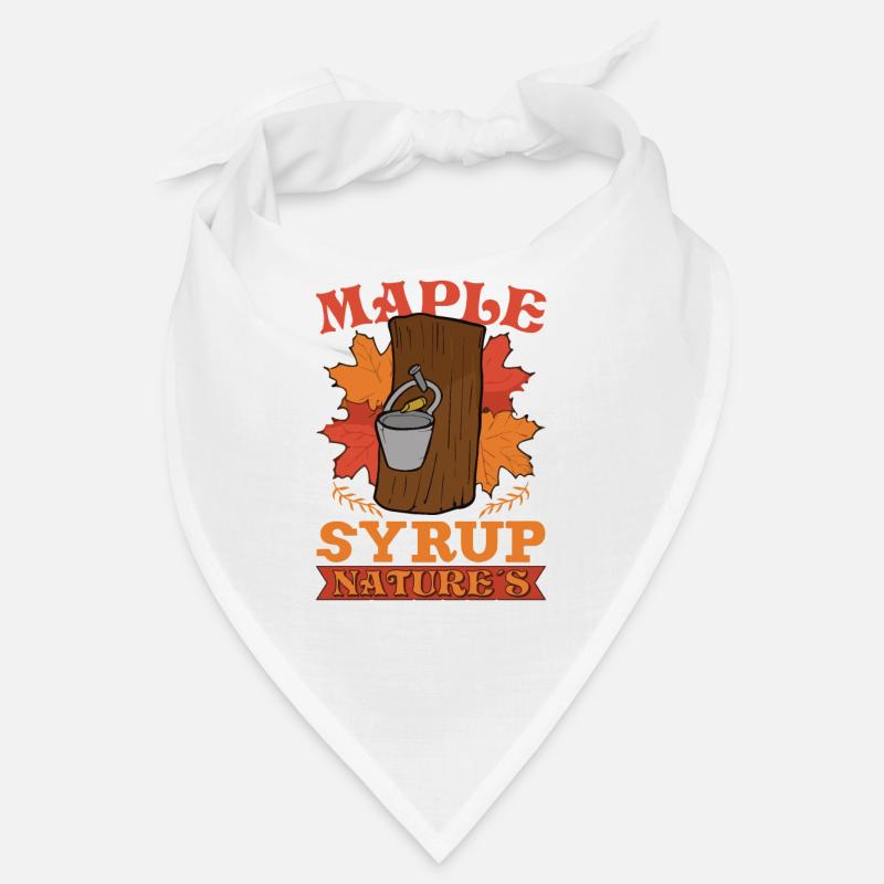 Tradition et cônes de Maple Sirop Canada Bandana
