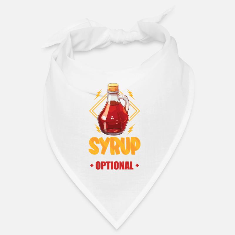 Maple syrup Canada tradition and cones Bandana