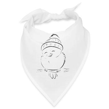 Spatz - Bandana - Weiß - Vorne