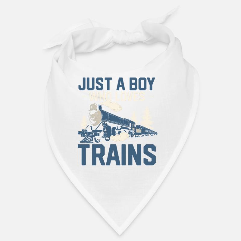 Juste un garçon qui aime les trains Bandana