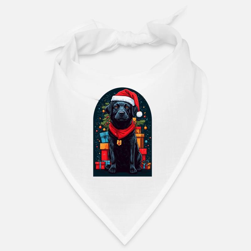 Drôle de Labrador Retriever avec Bandana