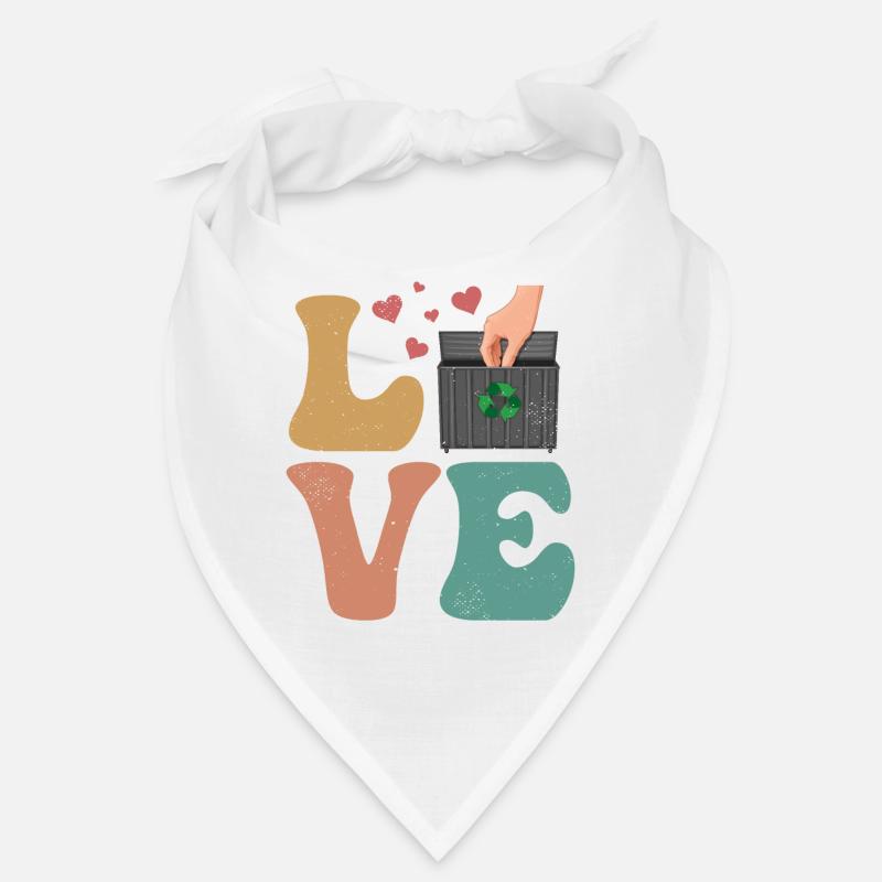 Dumpster Plongée Garbage Diver Trash Picker LOVE Bandana