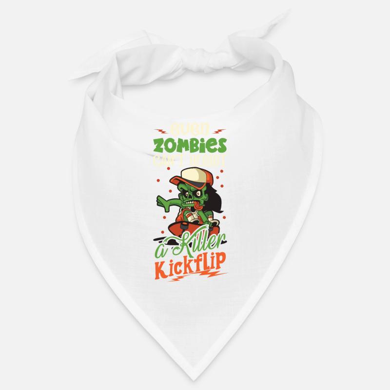 Horror Skateboarder Halloween Skateboard Geschenk Bandana