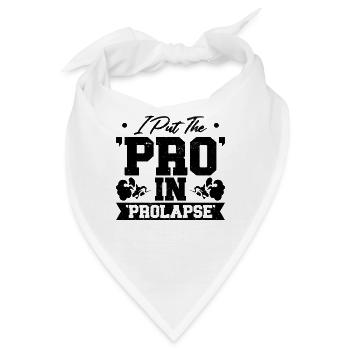 Furz Farting Crop Duster Dad Humor - Bandana - Weiß - Vorne