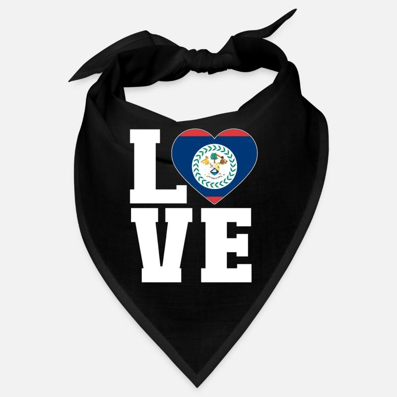 Belize Flagge Belizer Bandana