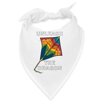 DRACHEN UNLEASH THE DRAGON - Bandana - Weiß - Vorne